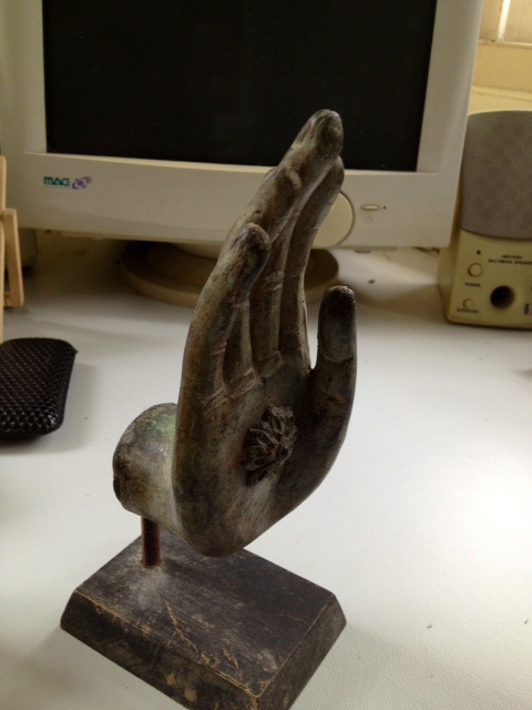ขายมือหุ่นเนื้อโลหะโบราญ รูปที่ 3