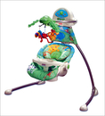 Fisher-Price Rainforest Open-Top Cradle Swing เปลกล่อมเด็กเรนฟอเรส เปลไกวไฟฟ้าอัตโนมัติ