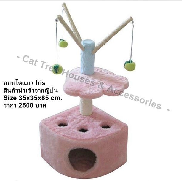 Cat Tree Houses & Acces จำหน่ายพรีออเดอร์ คอนโดแมว น้ำพุแมว ของเล่นแมว กว่า 100 แบบ จำหน่ายทั้งปลีกและส่ง ทุกไซส์ทุกขนาด รูปที่ 1