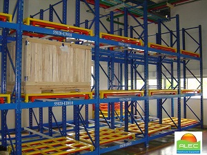 Push Back Racking Systems ,Racking รูปที่ 6