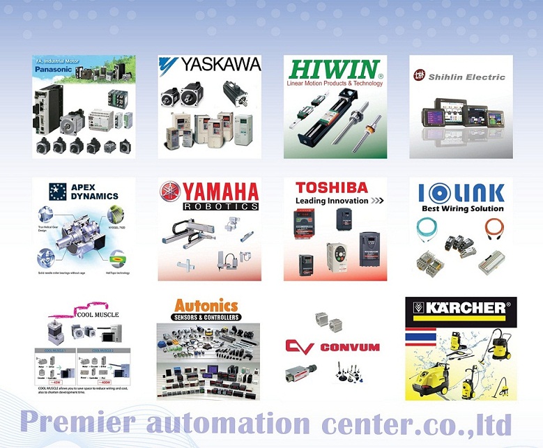 Linear guide, Ball screw, Toshiba Inverter,  Panasonic Servo Motor, Apex Gearboxes และอุปกรณ์ด้านออโตเมชันทั้งระบบ  รูปที่ 1