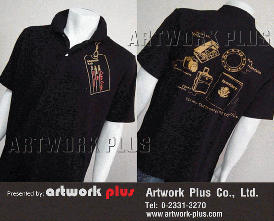 artwork-plus.com รับผลิตเสื้อยืดโปโล รับทำเสื้อ เสื้อยืด เสื้อยืดคอกลม รับสั่งทำเสื้อ เสื้อโปโลพนักงาน เสื้อยืดพนักงานบริษัท  เสื้อยืดพรีเมี่ยม เสื้อโปโลปักโลโก้ รูปที่ 5