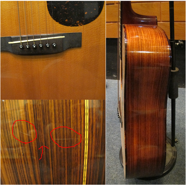 Tokai Cat's Eyes CE700S พร้อม Hardcase สายDaddario รูปที่ 7
