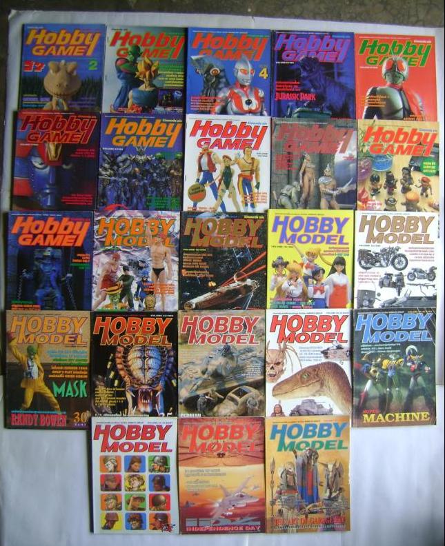 ขายเหมาหนังสือ HOBBY MODEL (สภาพดี รวม 44 เล่ม ) รูปที่ 1