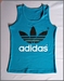 รูปย่อ เสื้อกล้ามผู้หญิง ADIDAS สีฟ้าน้ำทะเล รูปที่2