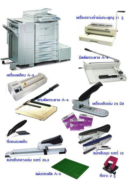 ราคาทั้งชุด(ศูนย์ถ่ายเอกสารขนาดเล็ก) 120,000.00 บาท รูปที่ 5