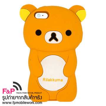 ขายถูกมาก เคสซิลิโคนหมีรีลัคคุมะ 3D for Apple iPhone 5 รูปที่ 6