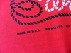 รูปย่อ ผ้าเช็ดหน้าคาวบอย Wranglerแท้ ใช้ได้สองด้าน Made in Usa รูปที่4