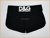 รูปย่อ กางเกงขาสั้น D&G สีดำขลิบขาว รูปที่3