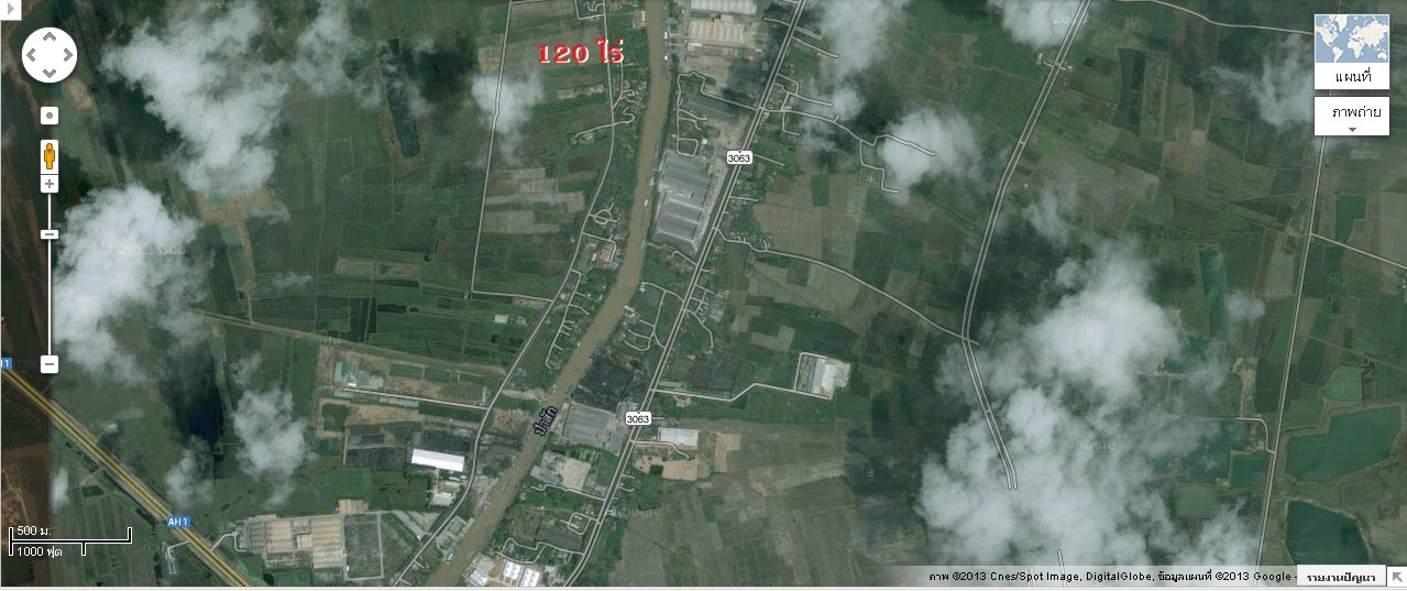 ขายที่ดินติดริมแม่น้ำป่าสัก 120 ไร่ ตำบล บ่อโพง อ.นครหลวง รูปที่ 2
