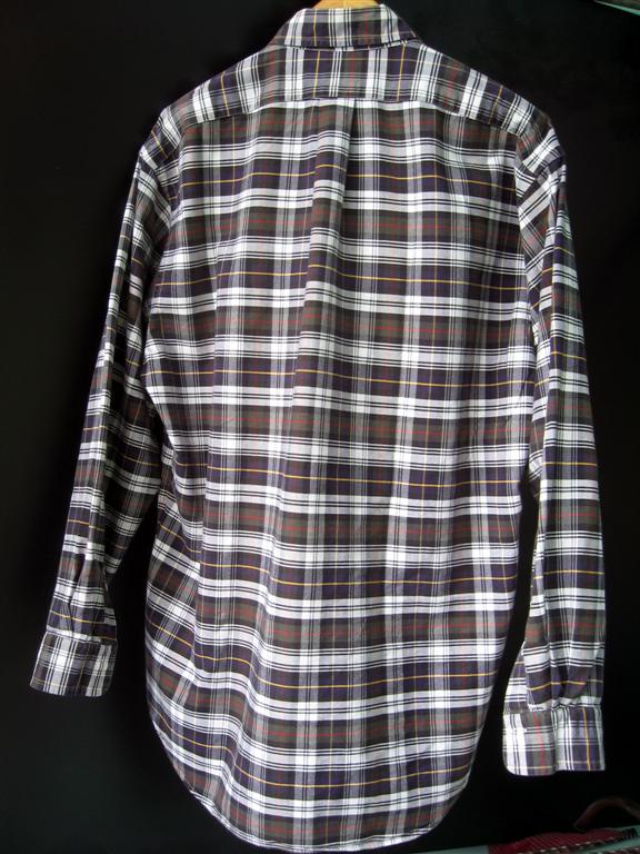 เสื้อเชิ๊ต Ralph Laurenลายสก๊อต Size M Made in Mauritius รูปที่ 3