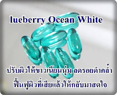 lueberry Ocean White ลดรอยดำคล้ำ ผิวเนียนนุ่ม รูปที่ 1