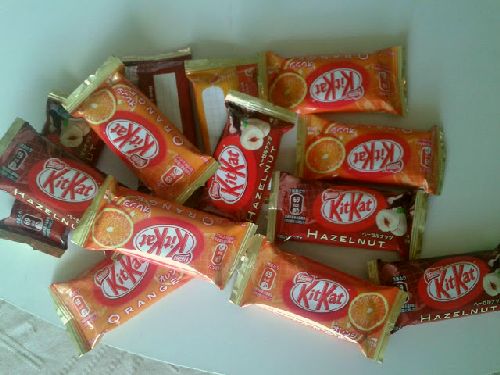 Kitkat รสส้มเฮเซลนัท, Kitkat World Assort Orange Hazelnut (พร้อมส่ง) รูปที่ 6