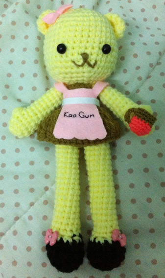 ตุ๊กตาถัก ตุ๊กตาไหมพรม งานผีมือ Pre Order สูง 10 ซ.ม. ขวัญในเทศกาลต่างๆ T001 รูปที่ 3