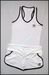รูปย่อ ชุดกีฬา ADIDAS ผู้หญิง สีขาวขลิบสีดำ รูปที่2