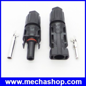 ขั้วต่อแผงโซล่าเซลล์ พลังงานแสงอาทิตย์ DIY PPO IP67 UL/TUV Standard solar connector MC4 connector (ราคาพิเศษ จำนวน1คู่) รูปที่ 1