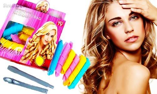 โรลม้วนผม เมจิกโรล Magic leverag Hair roller ทำผมโปเต้ ดัดผมลอน M002 รูปที่ 2