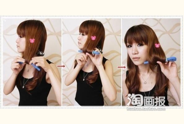 แกนม้วนผม ฟองน้ำ ไดโซะ Daiso ที่ดัดผม แบบ ญี่ปุ่น hair roll Y006 รูปที่ 5