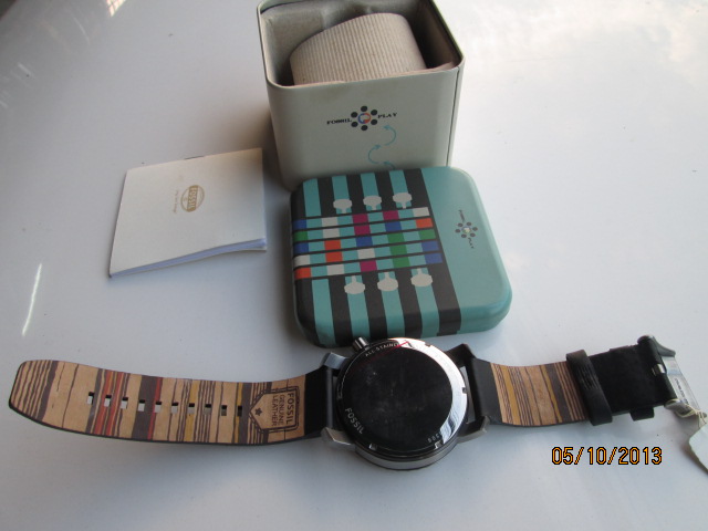 ขายนาฬิกายี่ห้อ FOSSIL ซื้อจากอเมริกายังไม่เคยสวมใส่ใช้งานสักครั้งเดียวครับขายแค่ 5500 บาทจากราคาซื้อ 10000 กว่าบาท รูปที่ 6