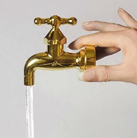 ก๊อกน้ำมายากล ของแปลก ของสะสม Magic faucet mug รูปที่ 5