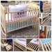 รูปย่อ เตียงไม้ สำหรับเด็ก เตียงนอนเด็ก Camera Baby Wooden Bed รุ่น 688 set ชุดพร้อมเบาะ ครบเซ็ท รูปที่7