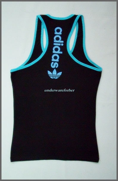 เสื้อกล้ามผู้หญิง ADIDAS สีดำ ขอบฟ้า รูปที่ 2