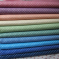 ผ้าคอตตอนไทย 100% 1/8 เมตร จัดเซ็ท ลายจุด โทนสีตุ่น 10 สี