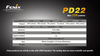 รูปย่อ จำหน่ายไฟฉาย Fenix PD22 Cree XP-G2 R5 Max 210 Lumens หลอดไม่ขาด กันน้ำได้ รูปที่6