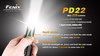 รูปย่อ จำหน่ายไฟฉาย Fenix PD22 Cree XP-G2 R5 Max 210 Lumens หลอดไม่ขาด กันน้ำได้ รูปที่2
