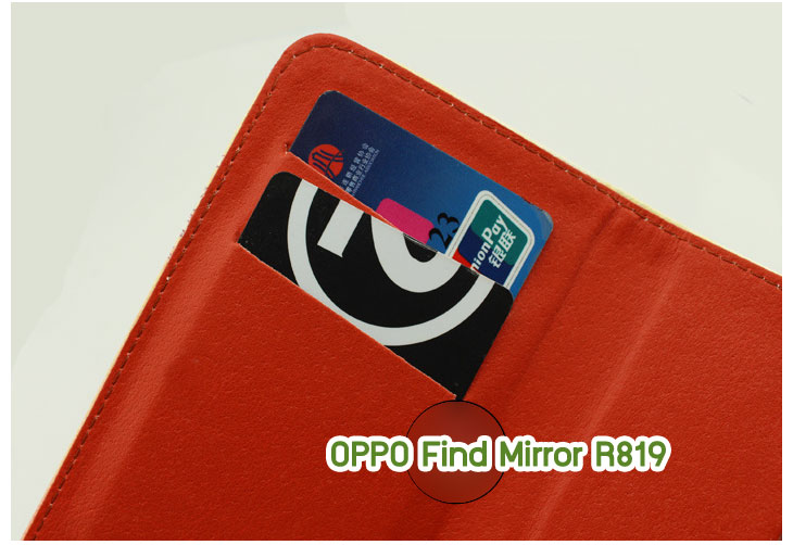 M378 เคสฝาพับลายการ์ตูน OPPO Find Mirror R819 รูปที่ 5