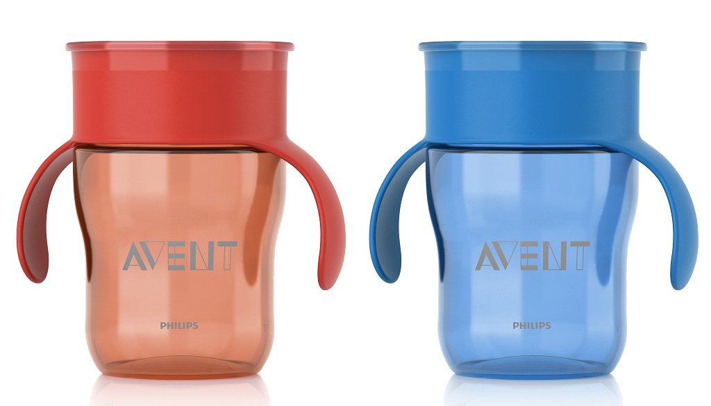 Avent Drinking Cup แก้วหัดดื่มแบบยกดื่ม  รูปที่ 1