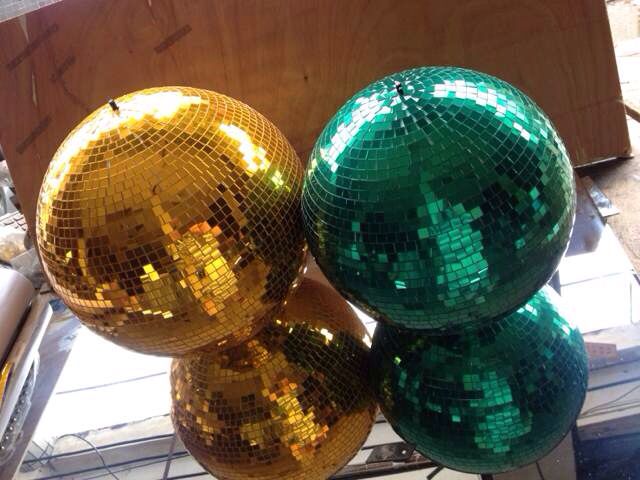 Disco Ball บอลกระจก คริสตัล ใช้ในผับ รูปที่ 2