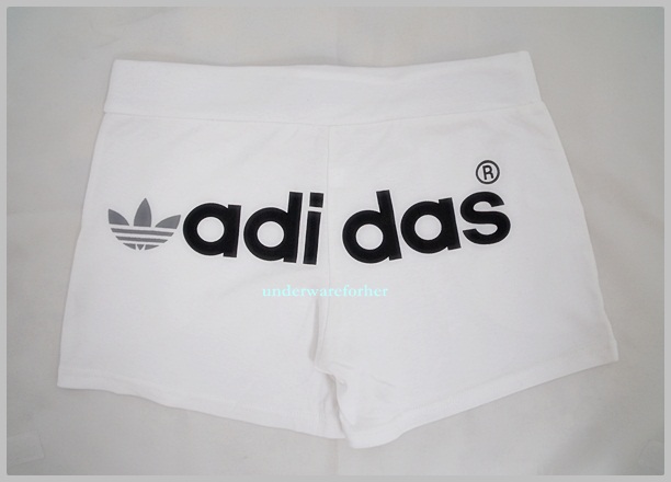 กางเกงขาสั้น ADIDAS สีขาวLOGO สวยมาก รูปที่ 3