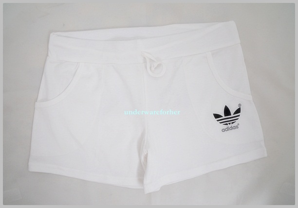 กางเกงขาสั้น ADIDAS สีขาวLOGO สวยมาก รูปที่ 2