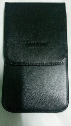 ซองคาดเอวใส่ Samsung Galaxy Mega สีดำ แบบแนวตั้ง และแนวนอน รูปที่ 1
