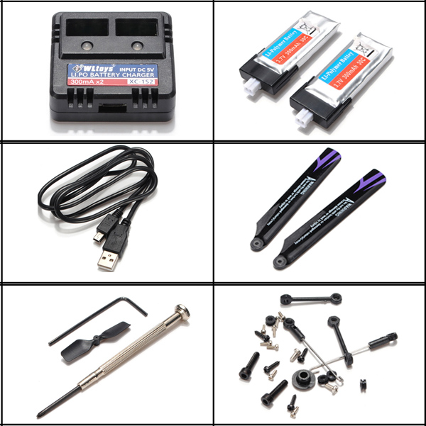 เครื่องบินบังคับ V944 4CH ระบบ Flybarless ราคาถูกและอะไหล่ รูปที่ 7