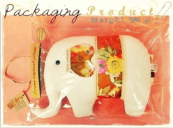 หมอนช้าง  Aroma Elephant Pillow รูปที่ 3