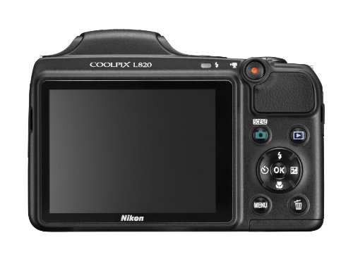 Review Nikon COOLPIX L820 16 Megapixel CMOS Digital Camera with 30x Zoom Lens and Full HD 1080p Video (Black) รูปที่ 3