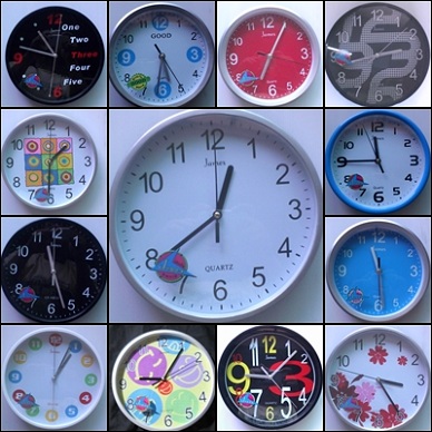 ขายส่ง นาฬิกาแขวน 8 นิ้ว สวยๆ มีแบบให้เลือกกว่า 50  แบบ รูปที่ 1
