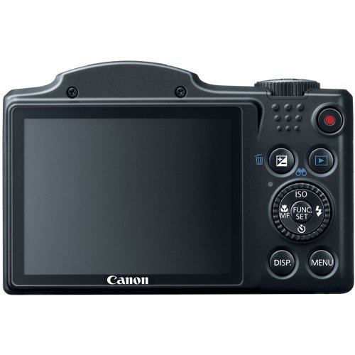 Review Canon PowerShot SX500 IS 16.0 Megapixel Digital Camera with 30x Wide-Angle Optical Image Stabilized Zoom and 3.0-Inch LCD (Black) รูปที่ 3