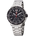 TAG Heuer Men's CAU1110.BA0858 Formula 1 Black Dial Chronograph Steel Watch