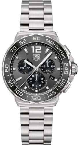 TAG Heuer Men's CAU1115.BA0858 Formula 1 Grey Dial Stainless Steel Watch รูปที่ 1