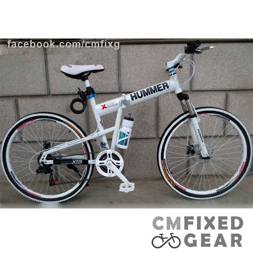 ลดราคา รถจักรยานพับได้ HUMMER X พันธุ์อึดสุดเท่  ถูกมาก รูปที่ 1