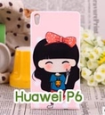 M395 เคสพิมพ์ลาย Huawei Ascend P6