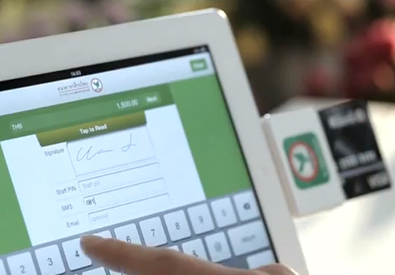 mPOS เปลี่ยนไอโฟน-ไอแพดให้เป็น เครื่องรูดบัตรเครดิต รูปที่ 1