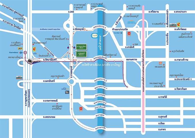 ขายบ้านเดี่ยว 2 หลังติดกัน บนถนนราชพฤกษ์  รูปที่ 7