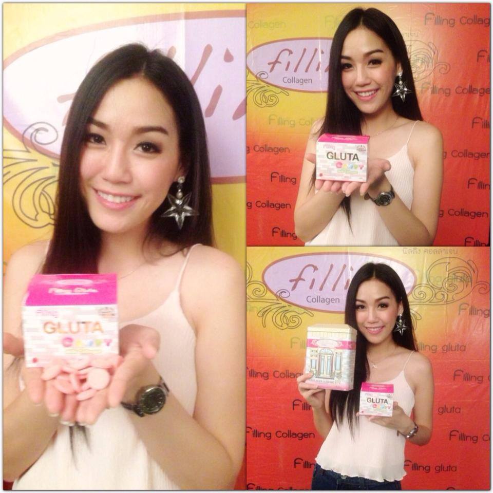 กลูต้านมอัดเม็ด Filling gluta candy milk collagen  รูปที่ 2