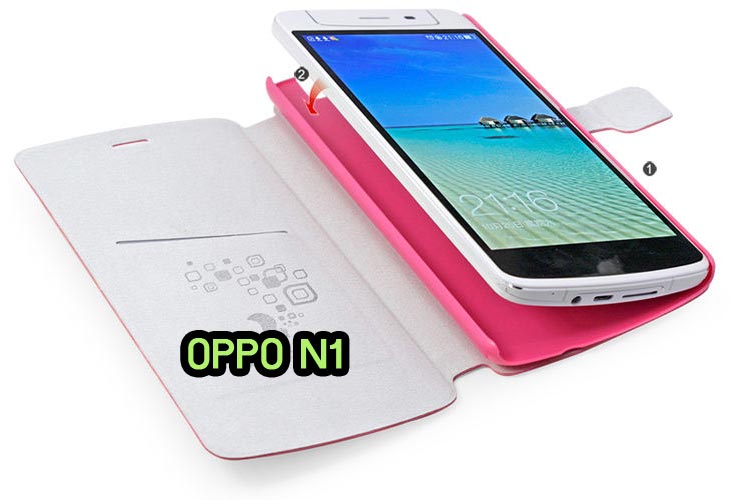 M476 เคสฝาพับออปโป้ OPPO N1 (จัดส่งฟรี) รูปที่ 6