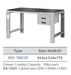 รูปย่อ Workbench โต๊ะเหล็ก TANKO รุ่น Steel Top รับน้ำหนัก 1,000 kg. รูปที่2