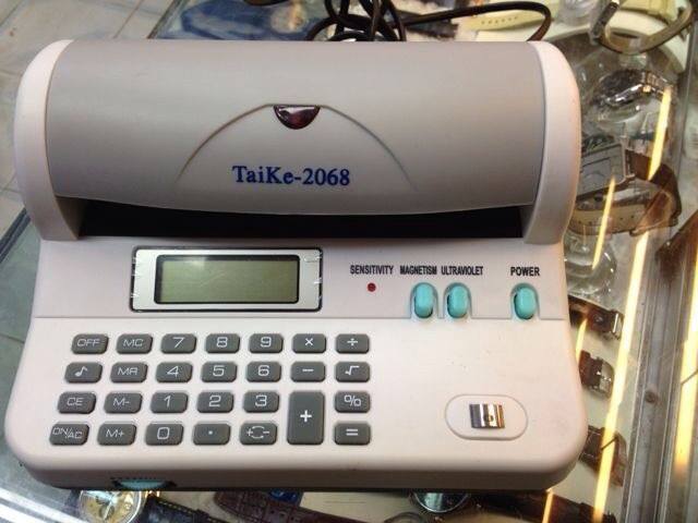 ขาย เครื่องตรวจธนบัตร แบงค์ปลอม รุ่น TaiKe-2068 อย่าพลาด รูปที่ 1